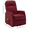 vidaXL Stand Up Massage Chair Wine Red