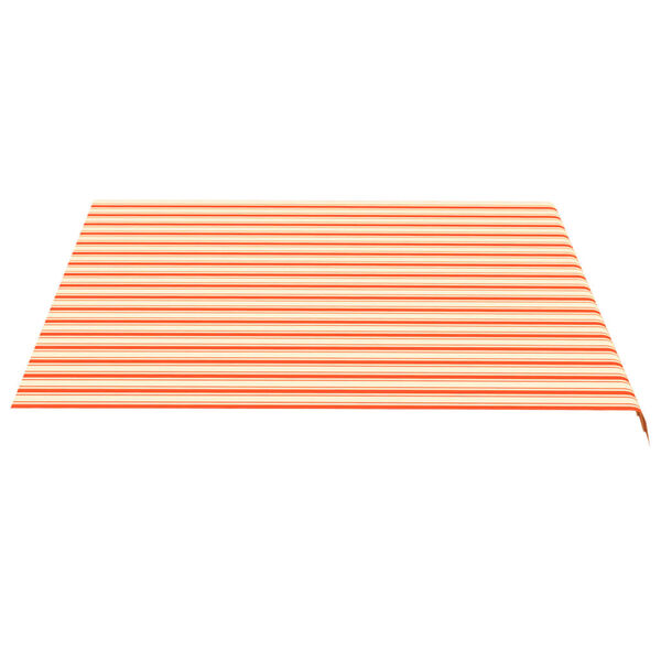 vidaXL Replacement Awning Fabric Yellow and orange
