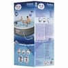 Bestway Inflatable Pool Grey Tritech, tough PVC, polyester mesh
