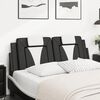 vidaXL Headboard Cushion Black and White