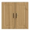 vidaXL Kitchen Wall Cabinet Artisan Oak Engineered Wood Medium