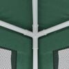 vidaXL Party Tent with 4 Mesh Sidewalls Green 13.1'x13.1' HDPE