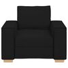 vidaXL Sofa Chair Black 23.6 " Fabric