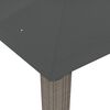 vidaXL Gazebo Anthracite Powder-coated steel, polyester with PA coating