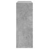 vidaXL Shoe Cabinet Concrete grey Engineered wood Compact Shoe Cabinet