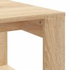 vidaXL Coffee Table Sonoma Oak Engineered Wood 40.2 x 19.7 x 13.8 in