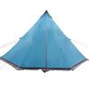 vidaXL Family Tent Tipi 8-Person Blue Waterproof