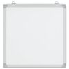 vidaXL Magnetic Whiteboard 15.7x15.7x0.7" Aluminium