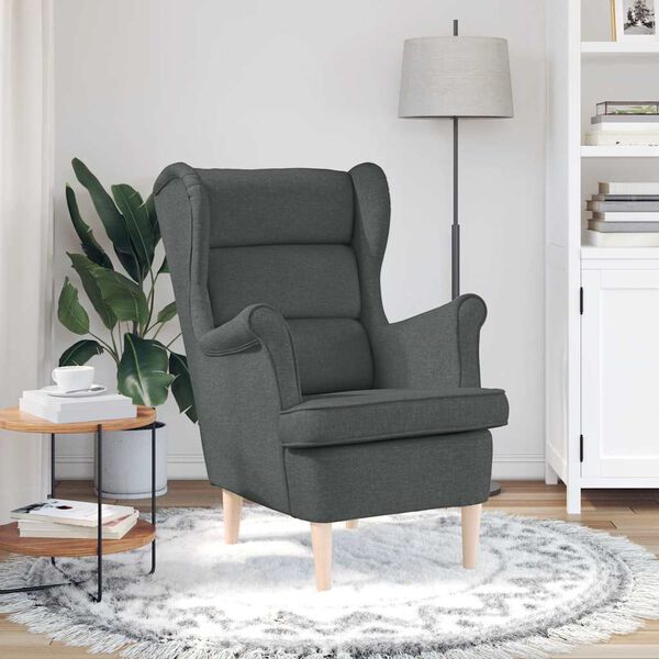 vidaXL Armchair Dark Grey