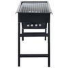 vidaXL Portable Camping BBQ Grill 23.6"x8.9"x13"