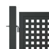 vidaXL Patio Gate Anthracite 157.5x68.9" Steel