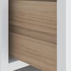 vidaXL Hallway Bench White Solid Pine Wood, Engineered Wood Medium