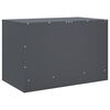 vidaXL TV Cabinet Anthracite Cold-rolled steel Medium TV Cabinet