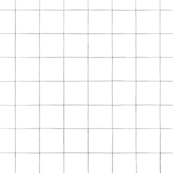 vidaXL Chicken Wire Fence Galvanised Steel 82.0x4.9' Silver