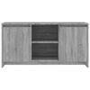 vidaXL TV Cabinet Grey Sonoma Engineered wood Medium TV Cabinet