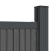 vidaXL Fence Panel WPC Grey 68.1x73.2"