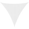 vidaXL Sun Sail White PU coated oxford fabric 14.8 ft