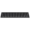 vidaXL Stair Tread Black Rubber 9.8 x 29.5 in Stair Tread Rectangular