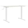 vidaXL Standing Desk Frame White Steel