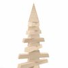 vidaXL Wooden Christmas Tree for Decoration 47.2" Solid Wood Pine