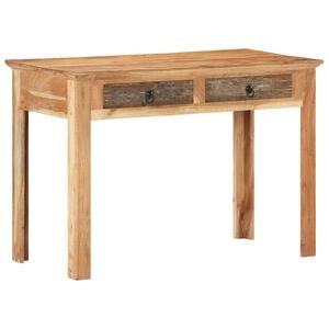 vidaXL Desk Natural Wood Solid Reclaimed Wood 43.3 x 19.7 x 29.5 in Desk
