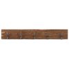 vidaXL Hall Hanger Natural Wood Solid Reclaimed Wood Medium