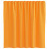 vidaXL Voile Curtains with Loops 2 pcs Orange 55.1x55.1"