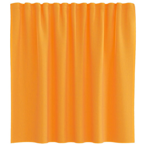 vidaXL Voile Curtains with Loops 2 pcs Orange 55.1x55.1"
