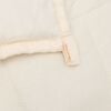 vidaXL Weighted Blanket Light cream Cotton, Polyester, Glass beads