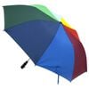 vidaXL Umbrella Multicolored Fabric (190T PG), metal, fiberglass Medium