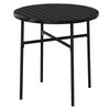 vidaXL Garden Dining Set Poly rattan: Black