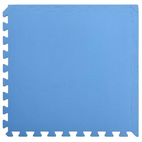 vidaXL Floor Mats 24 pcs 8,64 ㎡ EVA Foam Blue