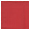 vidaXL Awning Valance Red 580 x 20 cm Canvas