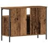 vidaXL Bathroom Sink Cabinet Old wood 31.50 x 11.81 x 23.62 in