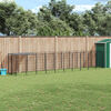 vidaXL Dog Kennel Black and Silver Grey Powder-coated steel 65.0 ft²