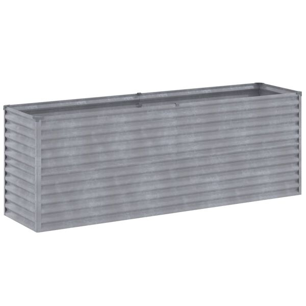 vidaXL Garden Raised Bed Rusty Corten steel Large Decorative Inlays