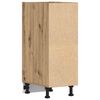 vidaXL Bottom Cabinet Artisan oak Engineered wood Compact