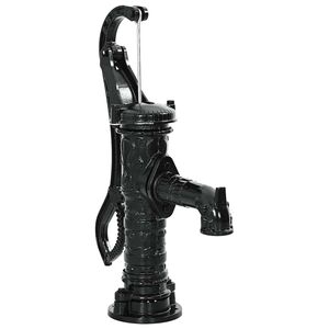 vidaXL Garden Hand Water Pump Cast Iron
