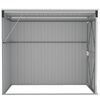 vidaXL Garden Shed Anthracite Galvanized steel 46.5 x 76.4 x 70.1 in