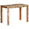 vidaXL Dining Table Colorful Reclaimed wood 43.3 x 21.7 in Nice Design