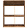 vidaXL Book Cabinet Old wood Engineered wood Medium Shelving