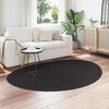 vidaXL Carpet Folding HUARTE Black 55.12 x 78.74 in Polyester
