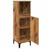 vidaXL Bathroom Cabinet Old wood Engineered wood, metal Fits bathrooms