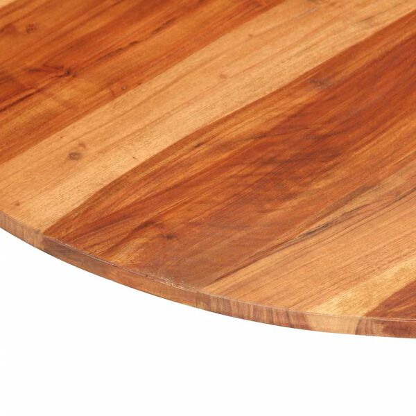 vidaXL Table Top Brown Solid Acacia Wood 31.5 in Sturdy Table Top