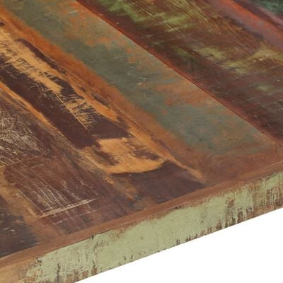vidaXL Coffee Table 55.1"x55.1"x15.7" Solid Reclaimed Wood