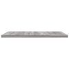 vidaXL Wall Shelf Set of 4 Grey sonoma Engineered wood 15.7 in
