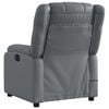 vidaXL Massage Recliner Chair Grey