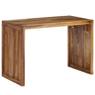 vidaXL Writing Table Solid Sheesham Wood 43.3"x21.6"x29.9"
