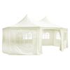 vidaXL Garden Tent Cover Cream 6 x 4.5 x 3 m Fabric