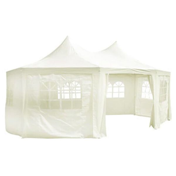 vidaXL Garden Tent Cover Cream 6 x 4.5 x 3 m Fabric